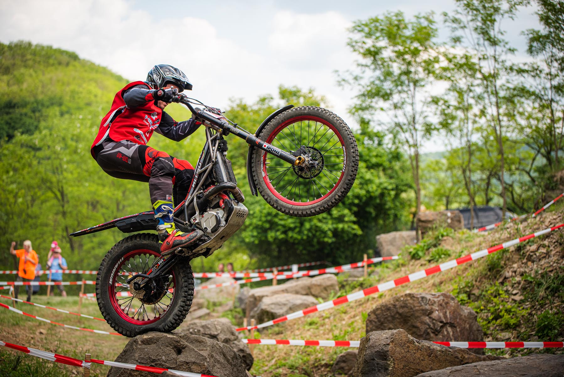 Ungarische Trialmeisterschaft in Nograzipek