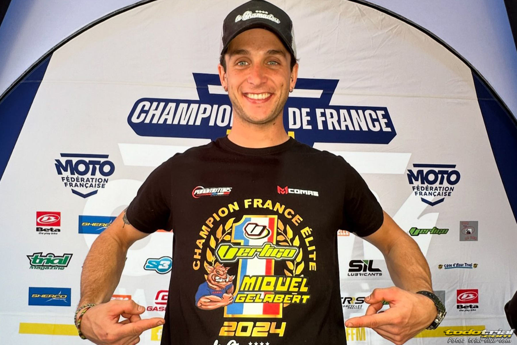 Miquel Gelabert wurde französischer Trial-Meister 2024