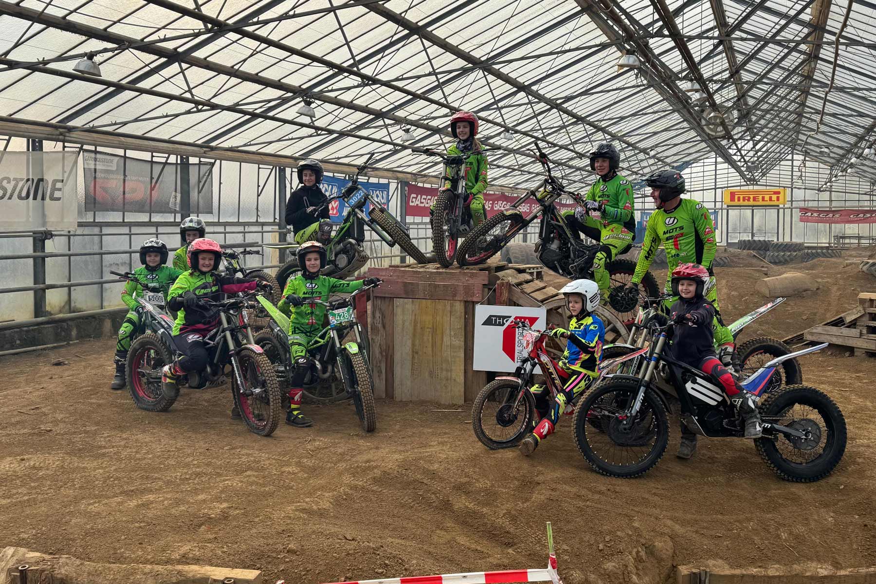 Thoma Trial Team beim Wintertraining