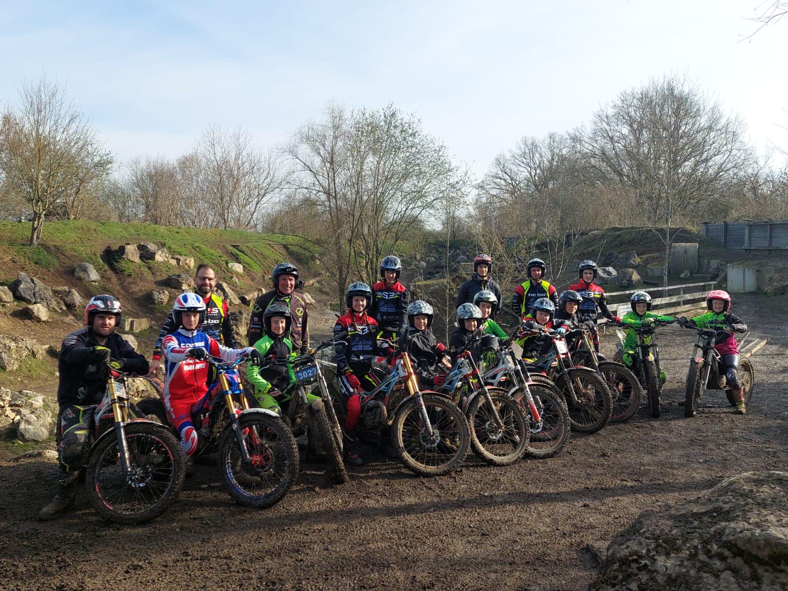 Teamtraining in der Thoma Trail Arena März 2025